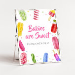 Poster Ela está pronta para o Pop Chá de fraldas os bebês<br><div class="desc">Torne o seu evento especial com esta Chá de fraldas Garota com os nossos bonitos e adoráveis Bebês impressos são Sinal doce com um tema adorável de Chá picolé. Baixe,  personalize e crie memórias duradouras com este toque perfeito para sua celebração alegre! BS783</div>