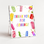 Poster Ela está pronta para Pop Obrigado por vir<br><div class="desc">Torne o seu evento especial com este Chá de fraldas de Rapariga com a nossa bela e adorável impressão Obrigado por Vir Sinal com um tema adorável do Chá de picolé. Baixe,  personalize e crie memórias duradouras com este toque perfeito para sua celebração alegre! BS783</div>