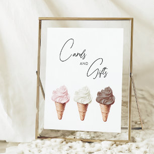 Poster Ela foi esfregada em cartões de Chá de panela e pr