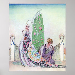 Póster Ela parou por Kay Nielsen