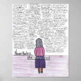 Poster Ela Persiste (Ageismo)