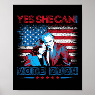 Poster Ela Pode Harris 2024 Wheimer 2024 Vote Harris Walt