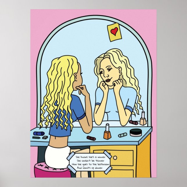 Poster Ela sabe que ela é a vencedora Daria (Frente)