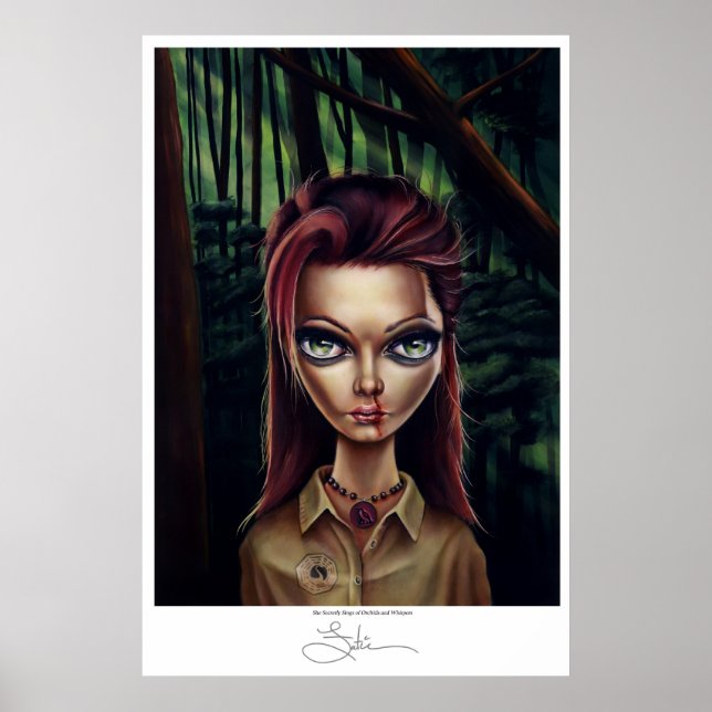 Poster Ela Santa Secretamente (Frente)