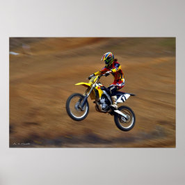 Póster Ela Voa: Mulher Piloto de MX