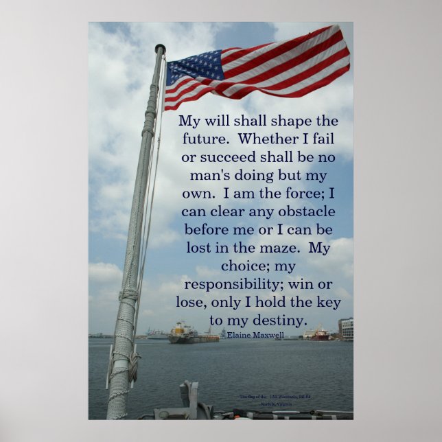 Póster Elaine Maxwell Cote (Frente)