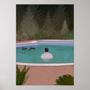 Poster Ele com aqueles patos