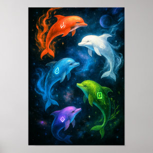 Poster Ele-Dolphins
