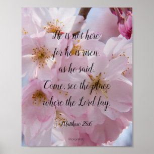 Poster Ele está levantado!