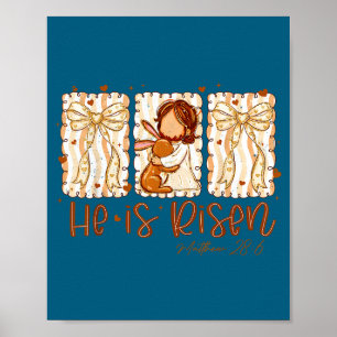 Poster Ele Está Rizzin Jesus Para Crianças Meninas Menino