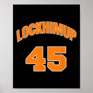 Poster Ele Levanta 45 Prenças Prendendo Pancos Prendendo 