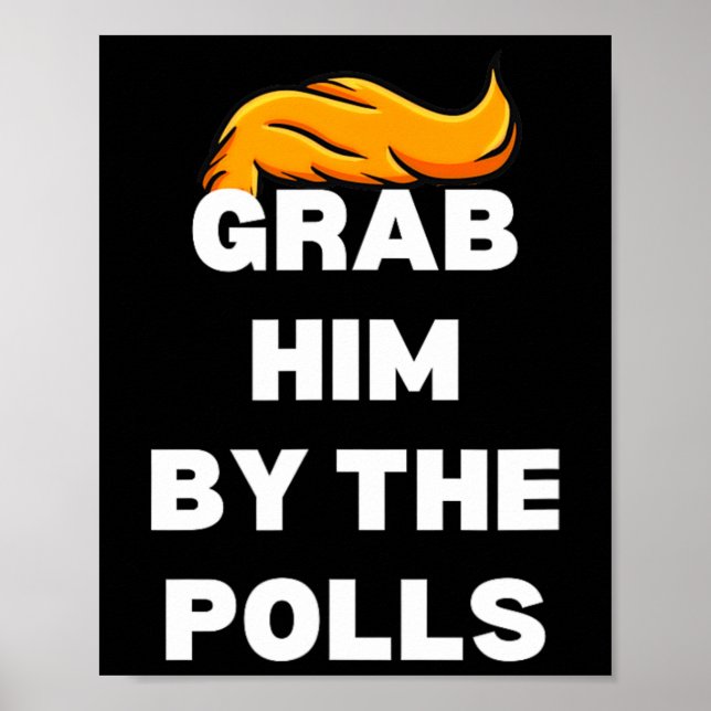 Poster Ele Pelos Polls Kamala Harris 47 47º Presidente (Frente)