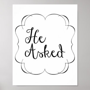 Póster Ele Perguntou...