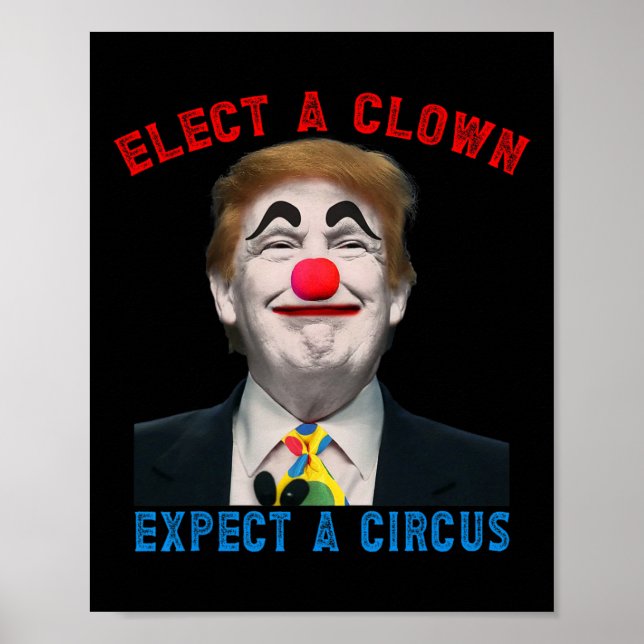 Poster Elect A Clown  (Frente)
