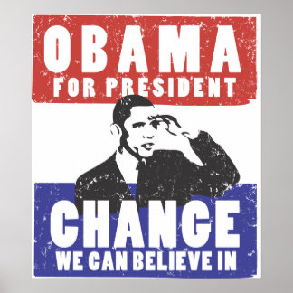 PÓSTER ELECT OBAMA 2008