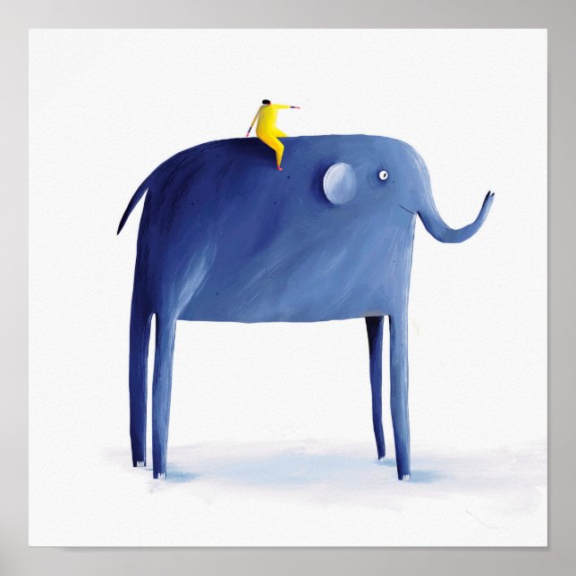 Poster Elefante (Frente)