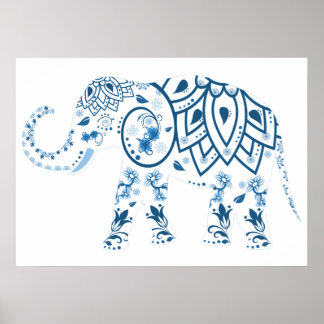 Póster Elefante