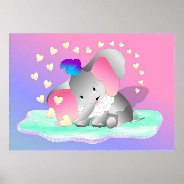 Póster Elefante (Frente)