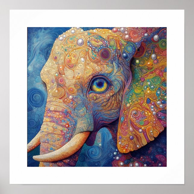 Poster Elefante berrado (Frente)