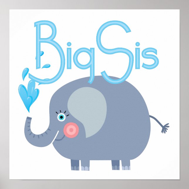 Póster Elefante Big Sis (Frente)