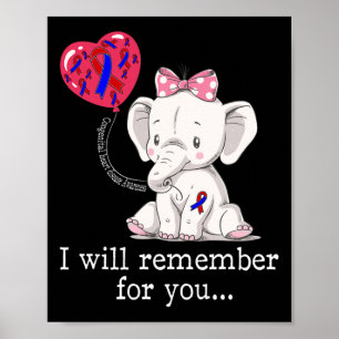 Poster Elefante de consciência para doenças cardíacas