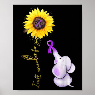 Poster Elefante, Eu Lembrarei De Você, Sunflower Heimer