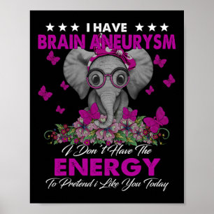 Poster Elefante Eu Tenho Presentes De Consciência Do Aneu