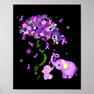 Poster Elefante Eu Vou Lembrar Por Você Girassol Heimerh