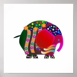 Póster Elefante: Festa do Partido