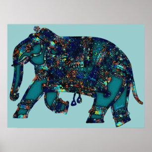 Póster Elefante Onyx