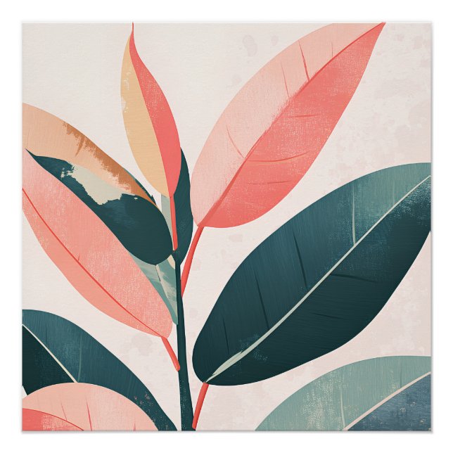 Póster Élégance Botanic (Frente)