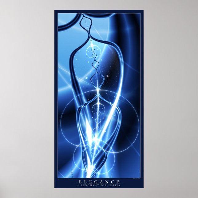 Poster Elegância (Frente)