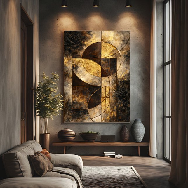 Poster Elegância Abstrata  (Criador carregado)