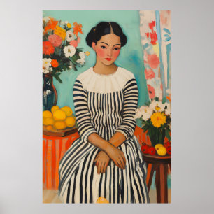 Poster Elegância com Flores
