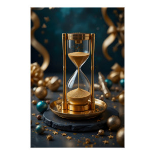 Póster Elegância de ouro