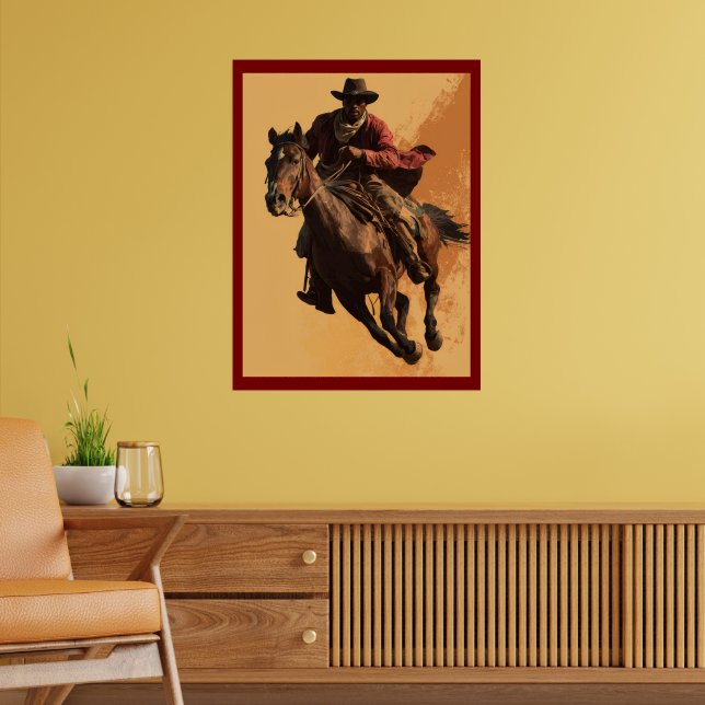 POSTER ELEGÂNCIA DE VAQUEIRO # 3 (Sala de Estar 2)