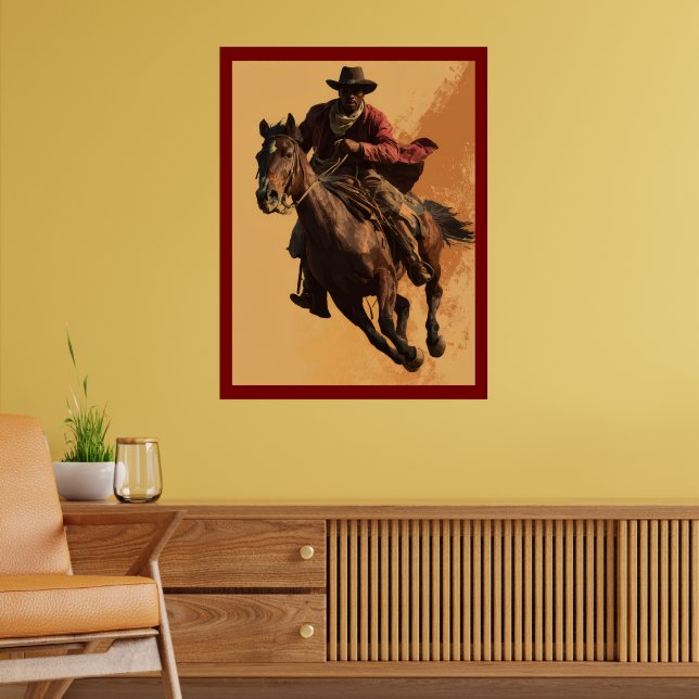 POSTER ELEGÂNCIA DE VAQUEIRO # 3 (Sala de Estar 2)