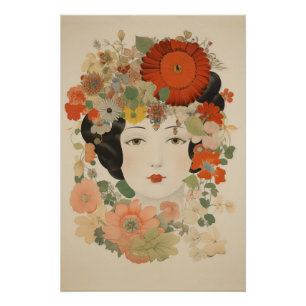 Póster Elegância Floral