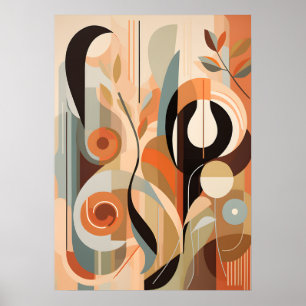 Poster Elegância na Simplicidade: Explorando Arte Minimal