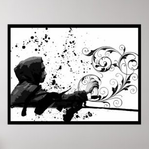 Póster Elegância urbana