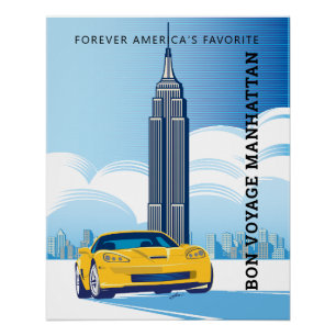 PÓSTER ELEGANT Z06 AUTO ART