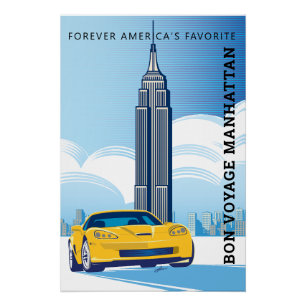 PÓSTER ELEGANT Z06 AUTO ART