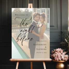 Poster Elegante A Noite Antes do Ensaio