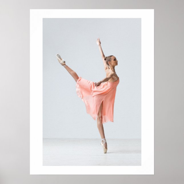 Poster Elegante Ballerina - SRF (Frente)