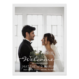 Póster Elegante Caligrafia Duas Fotografias Sinal de Bota