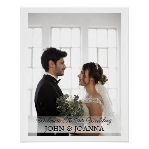 Póster Elegante Caligrafia Duas Fotografias Sinal de Bota