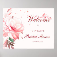 Elegante e Impecável Rosa Sakura para Chás de Bebê