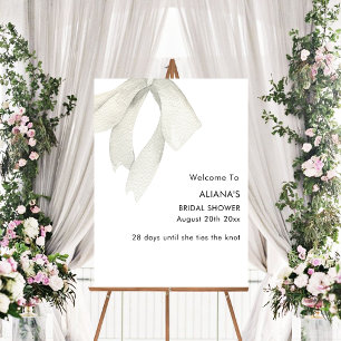 Poster Elegante Ela Está se Casando Chuveiro de Noiva Boa