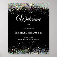 Elegante Holográfico - CHÁ DE PANELA Brilhante Neg