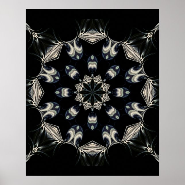 Poster Elegante Mandala (Frente)
